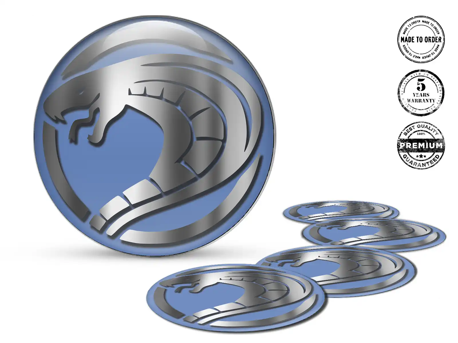Rademblem Logo Individuelle Harzaufkleber